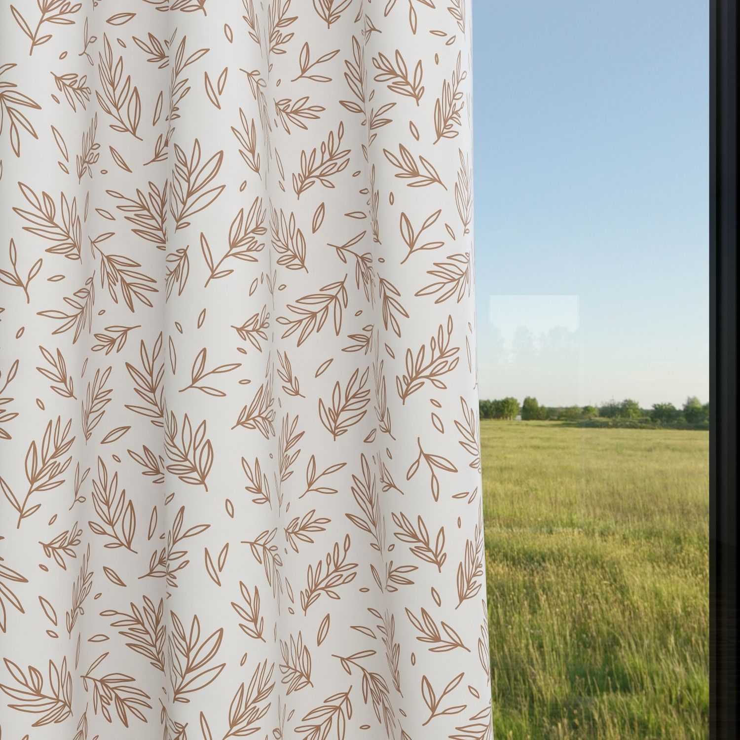 Leaves Kids & Nursery Blackout Curtains - Breezy Day