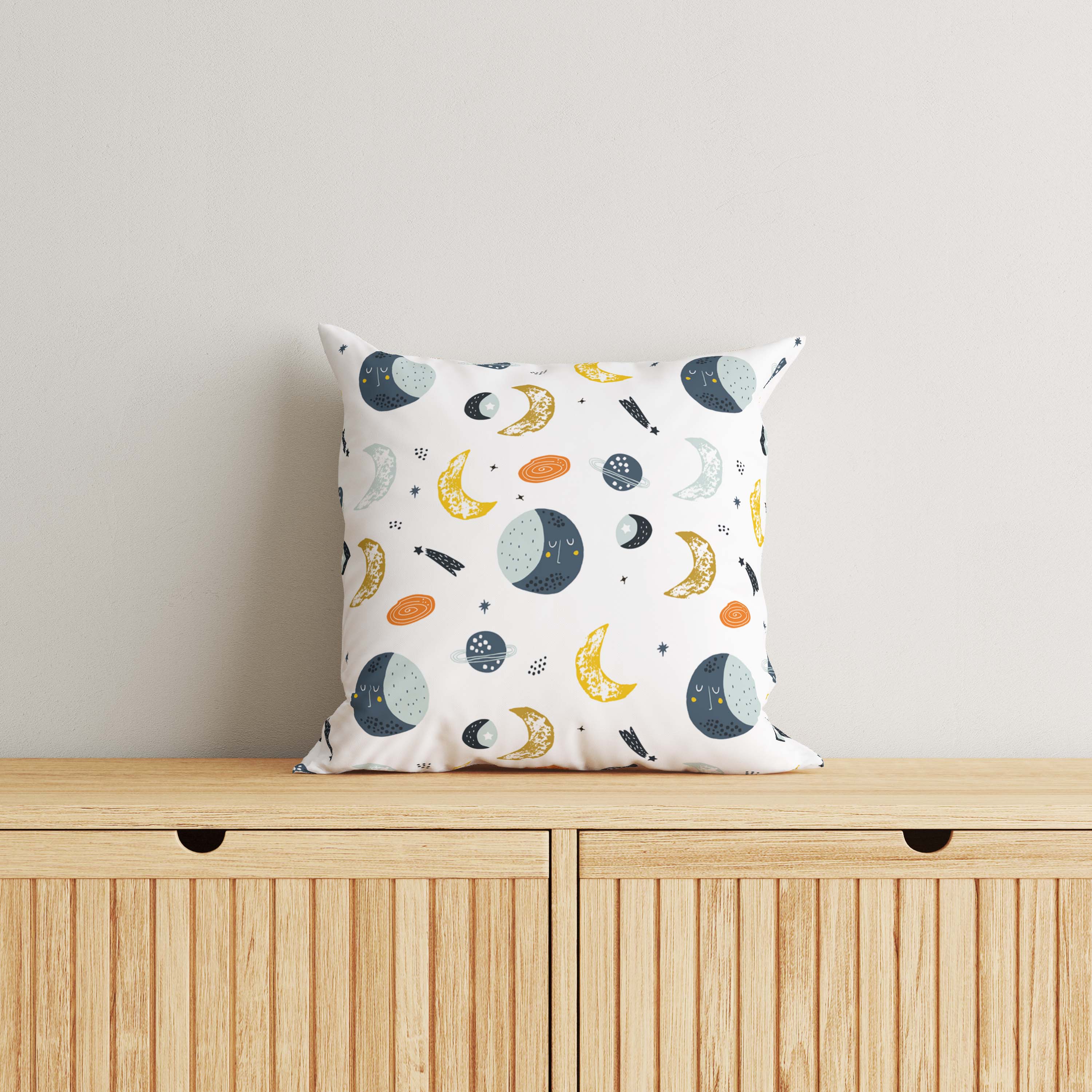 Galaxy Kids & Nursery Throw Pillow - Cosmic Trip