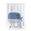 Underwater Kids' Shower Curtains - Whale Hello There