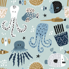 Sea Kids & Nursery Blackout Curtains - Underwater Fun