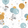 Balloons Kids & Nursery Blackout Curtains - Catching Stars