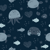 Underwater Kids & Nursery Blackout Curtains - Sea Level