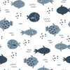 Fish Kids & Nursery Blackout Curtains - Fintastic