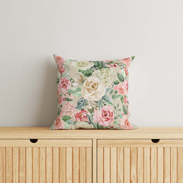 Floral Kids & Nursery Throw Pillow - Blossom in Nature