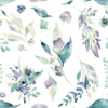 Floral Kids & Nursery Blackout Curtains - Purple Passion