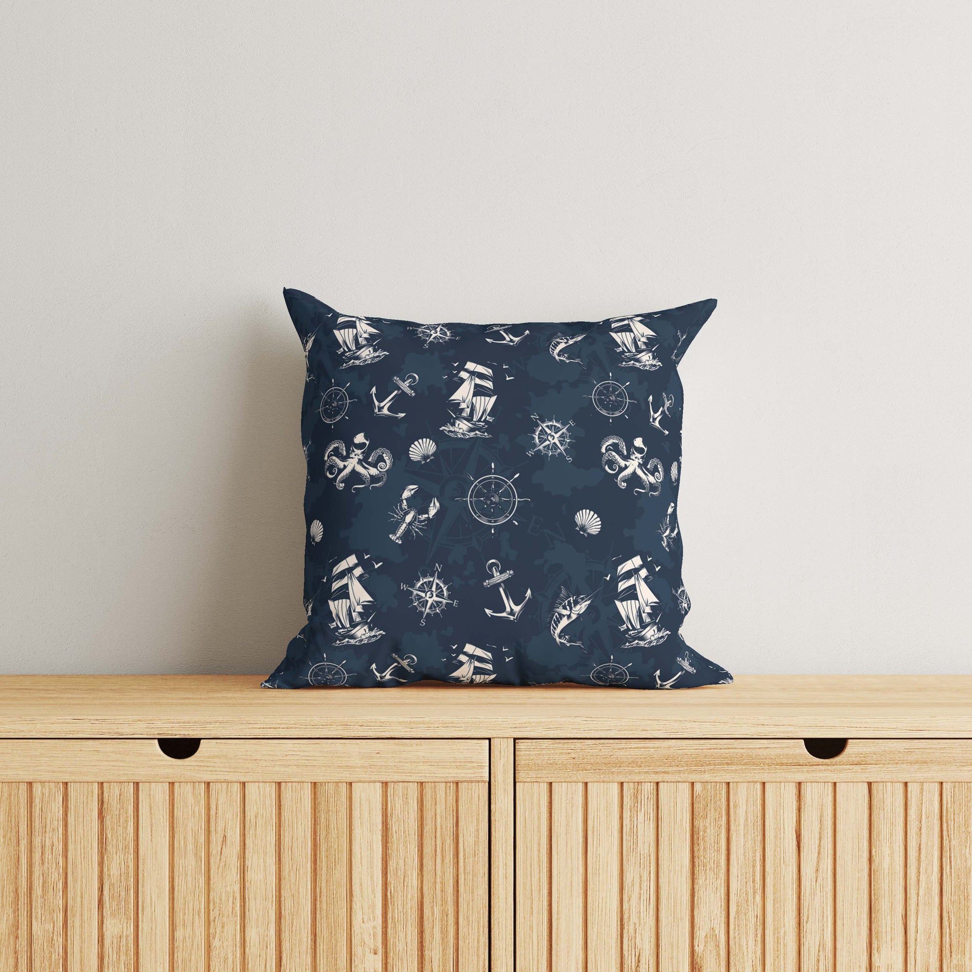 Nautical Kids & Nursery Throw Pillow - Anchor's Away