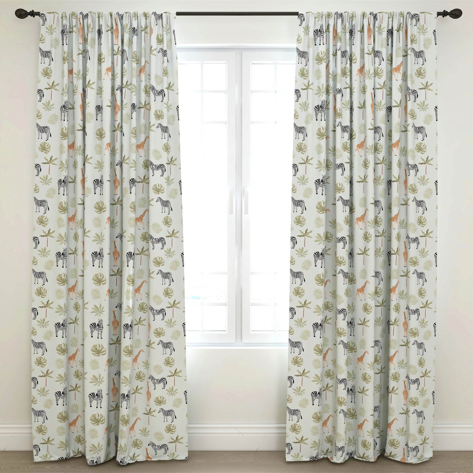 Animals Kids & Nursery Blackout Curtains - Prey Away