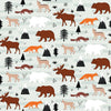 Animals Kids & Nursery Blackout Curtains - Snowy Tracks