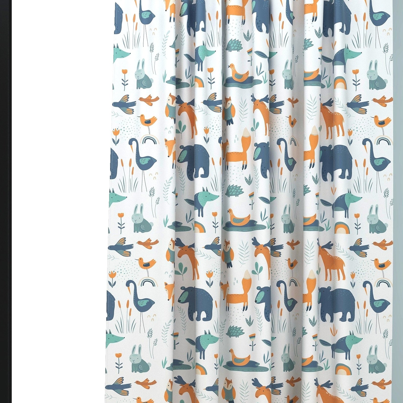 Animals Kids & Nursery Blackout Curtains - Pond Picnic