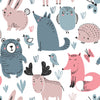 Animals Kids & Nursery Blackout Curtains - Woodland Dwellings