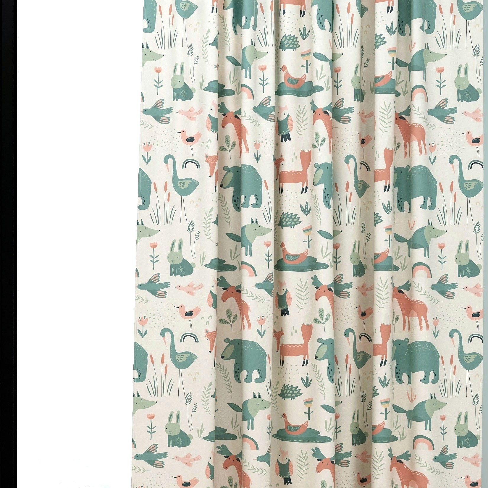 Animals Kids & Nursery Blackout Curtains - Woodland Retreat