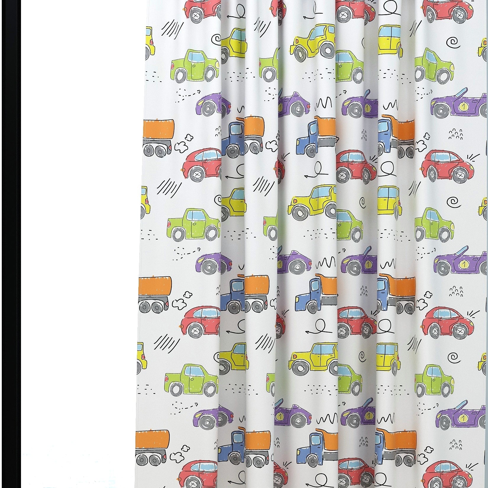 Cars Kids & Nursery Blackout Curtains - Motor Escape