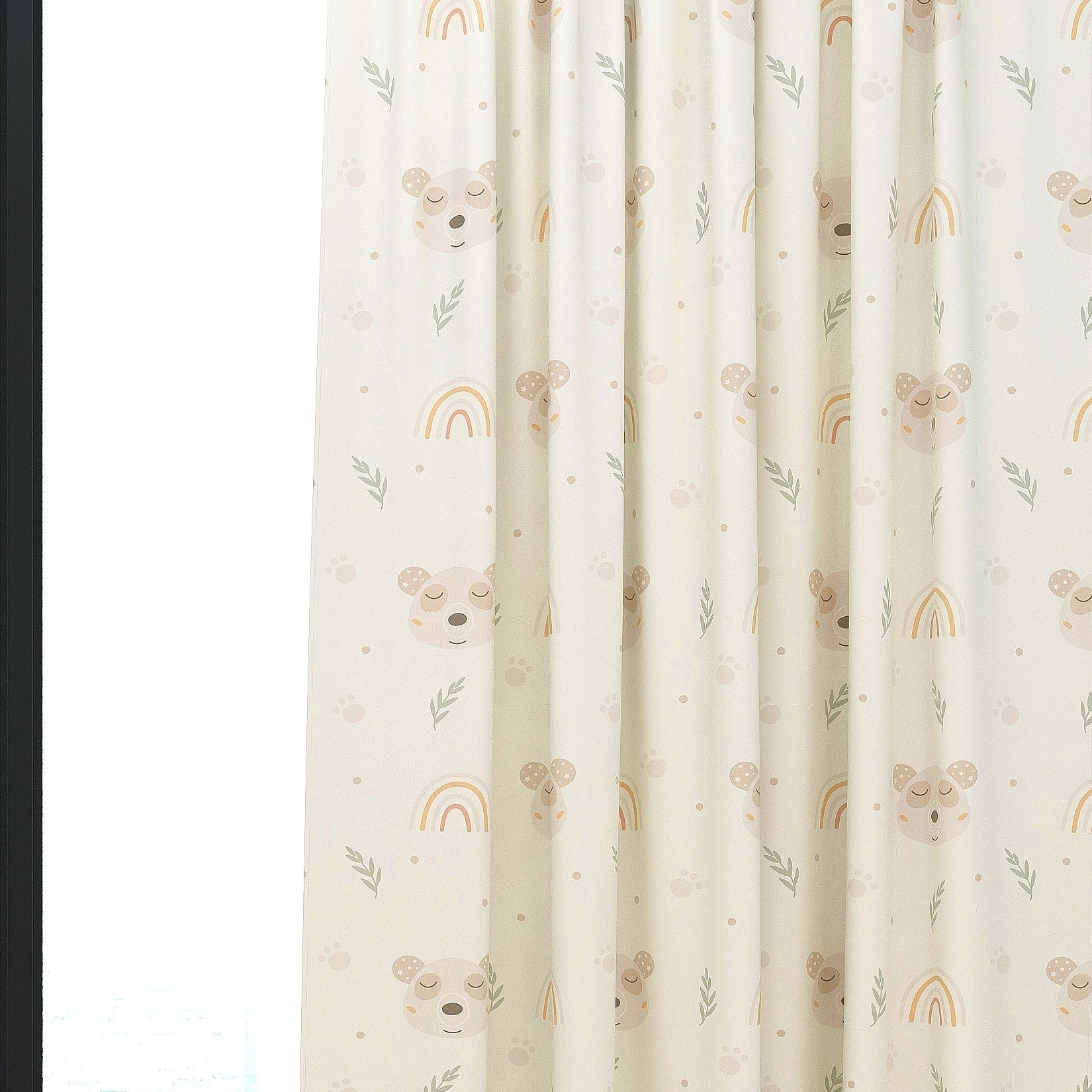 Bear Kids & Nursery Blackout Curtains - Feeling Zen