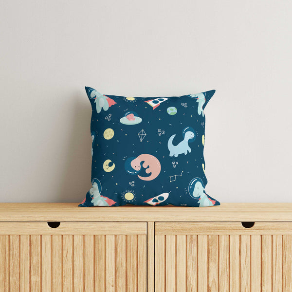 Dinosaur Kids & Nursery Throw Pillow - Lost In Space