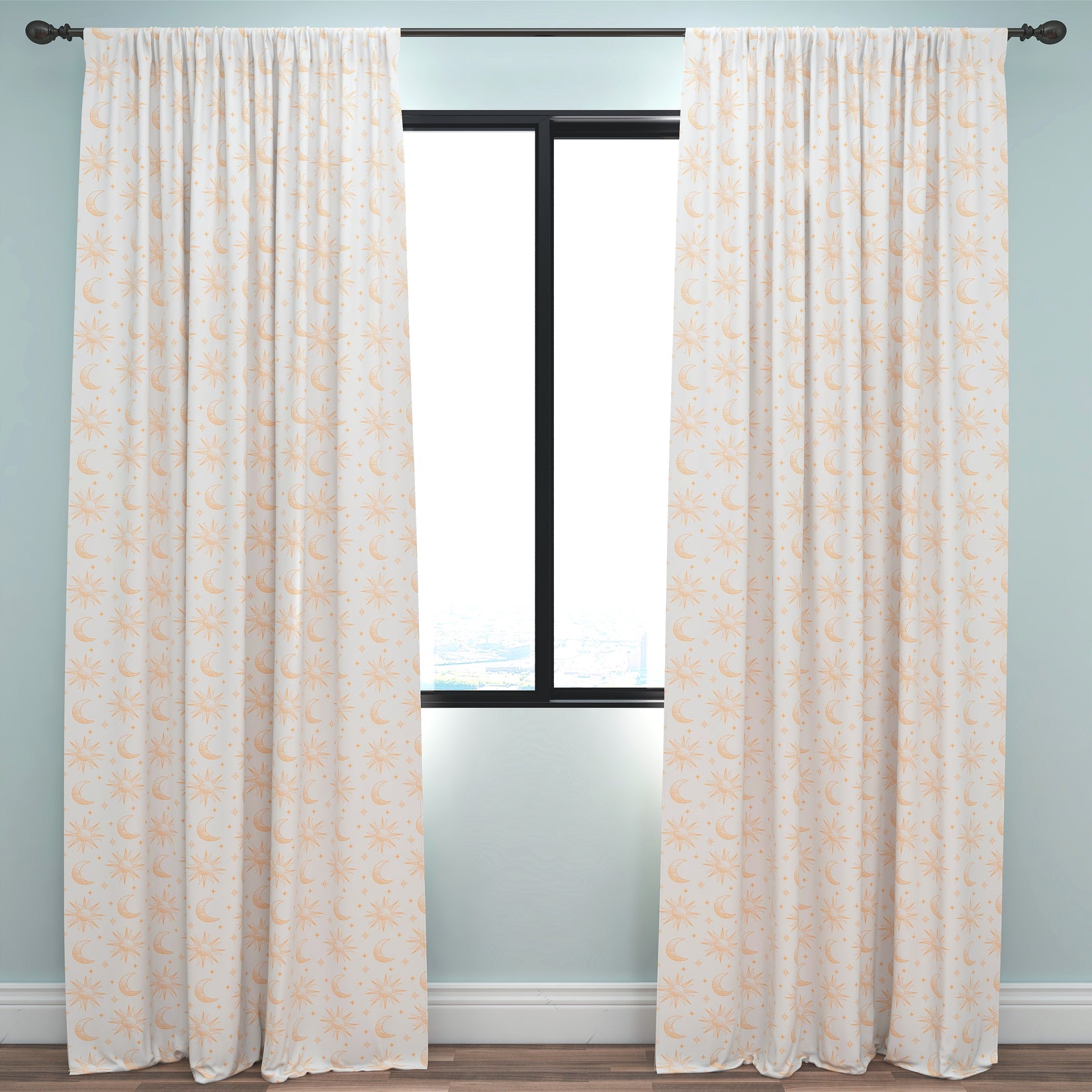 Boho Kids & Nursery Blackout Curtains - Solar Eclipse