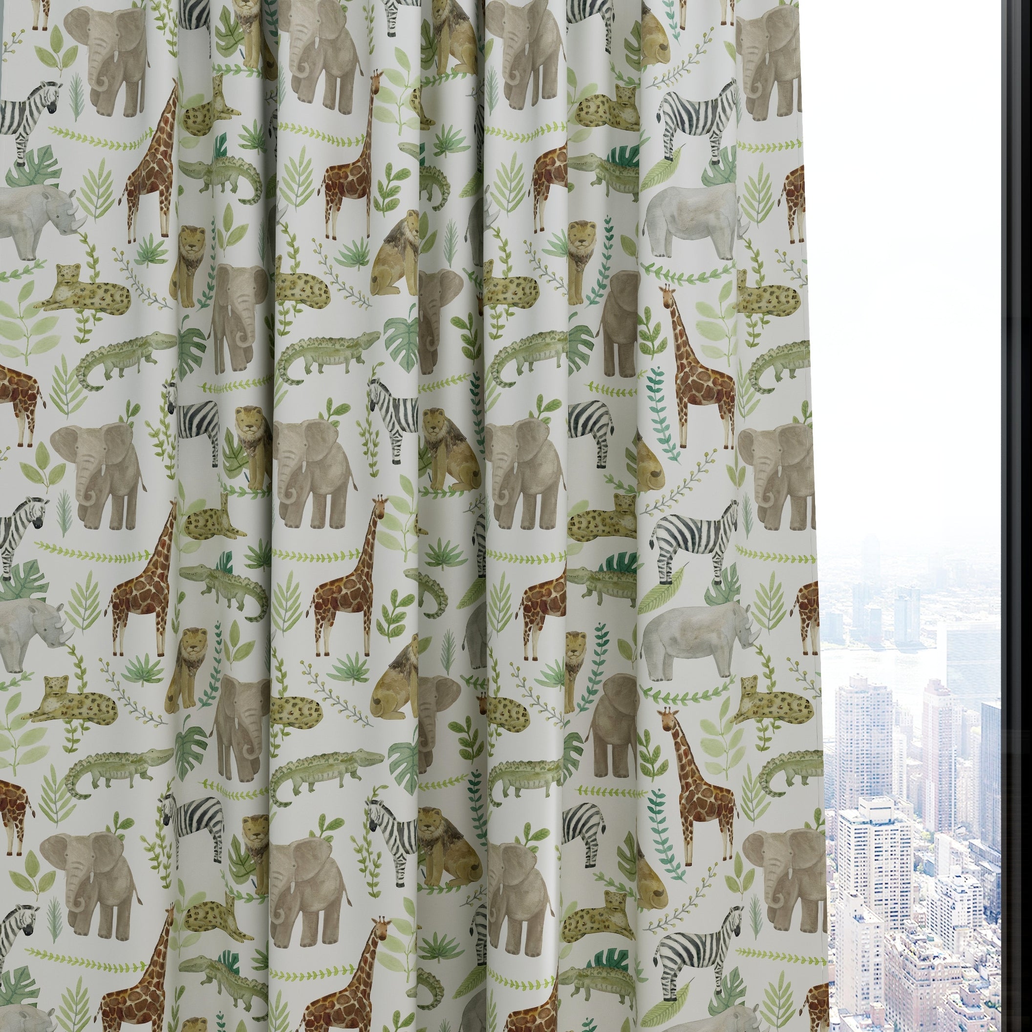 Animals Kids & Nursery Blackout Curtains - Born to be Wild