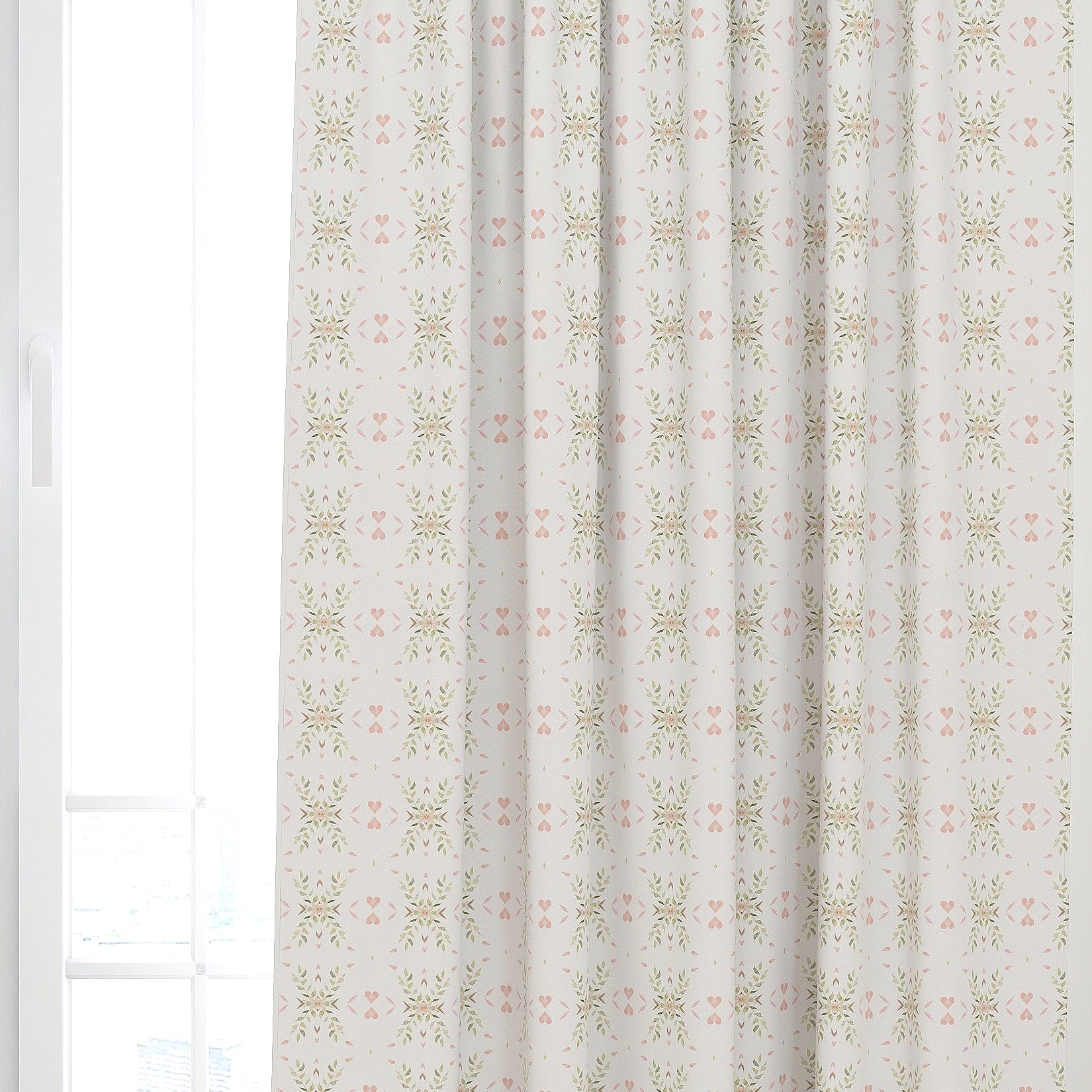 Kids & Nursery Blackout Curtains - Mirroring Hearts