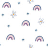 Rainbow Kids & Nursery Blackout Curtains - Fresh Doodles