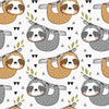 Sloth Kids & Nursery Blackout Curtains - Rise and Shine