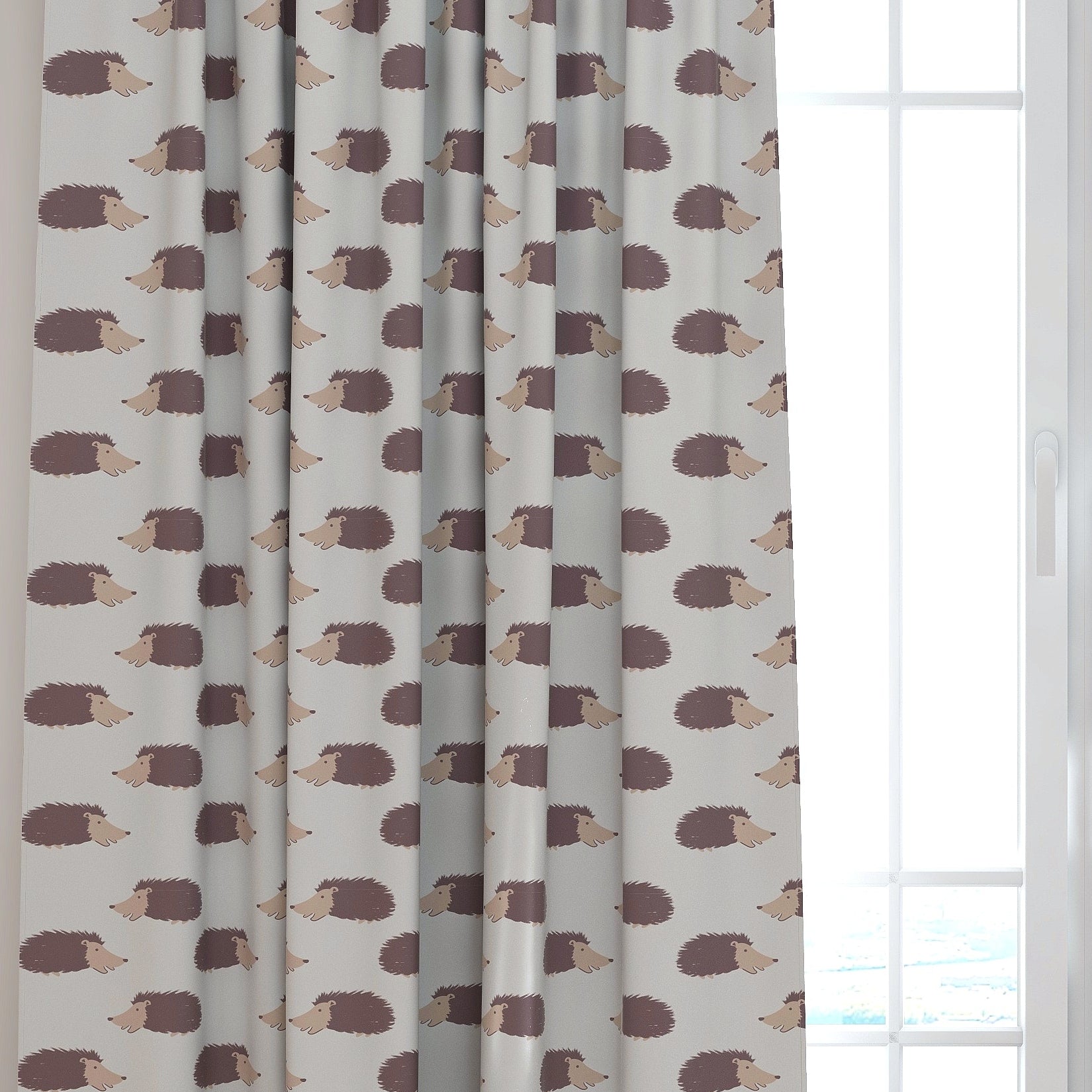 Hedgehog Kids & Nursery Blackout Curtains - On Point