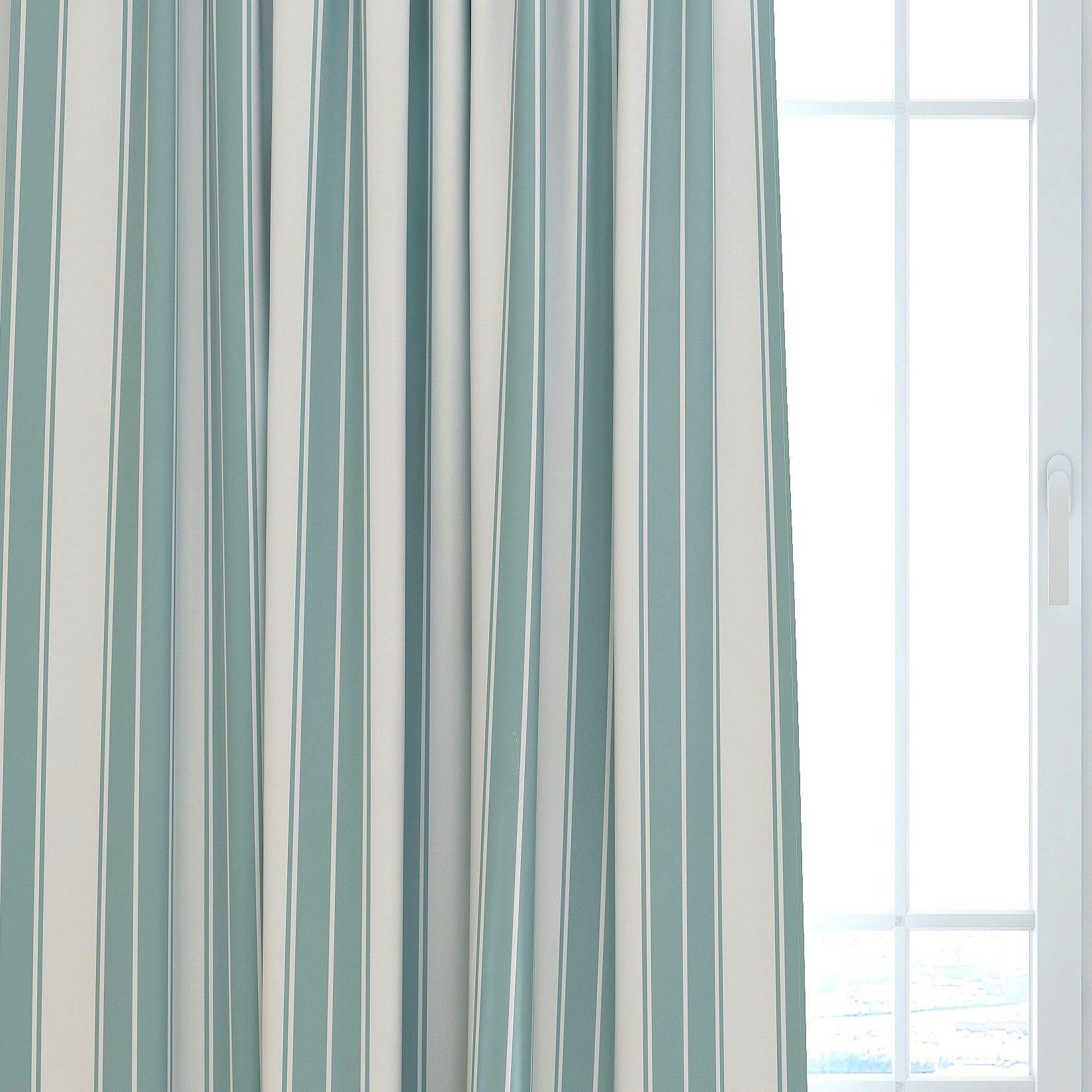 Kids & Nursery Blackout Curtains - Fern Stripes