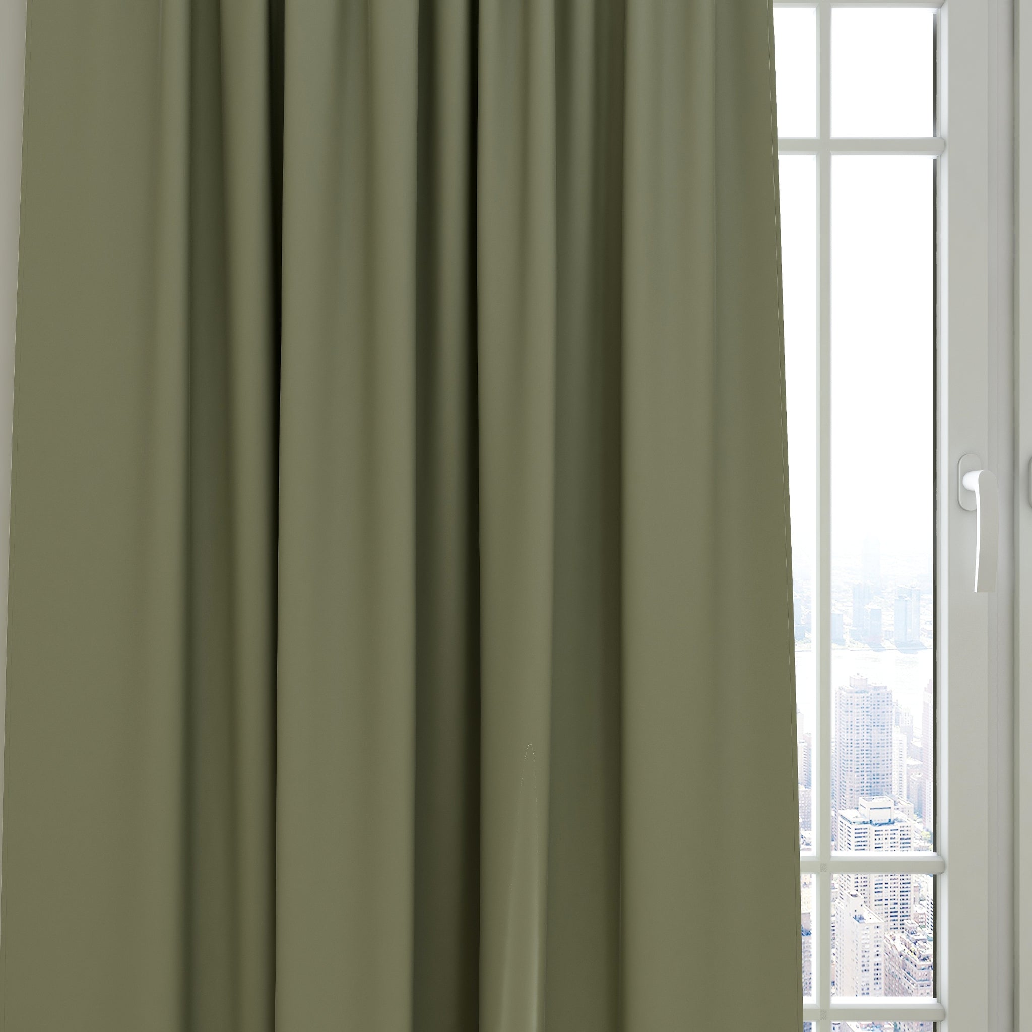 Kids & Nursery Blackout Curtains - Warm Green