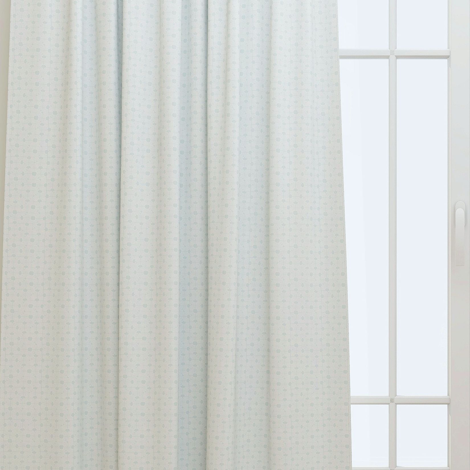 Chisel Snowy Slub Kids Curtains