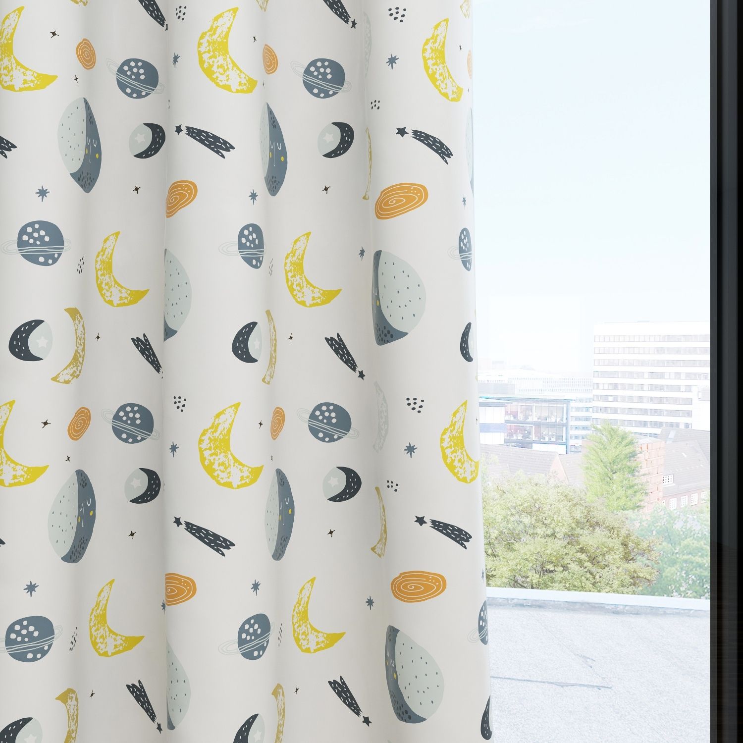 Galaxy Kids & Nursery Blackout Curtains - Cosmic Trip