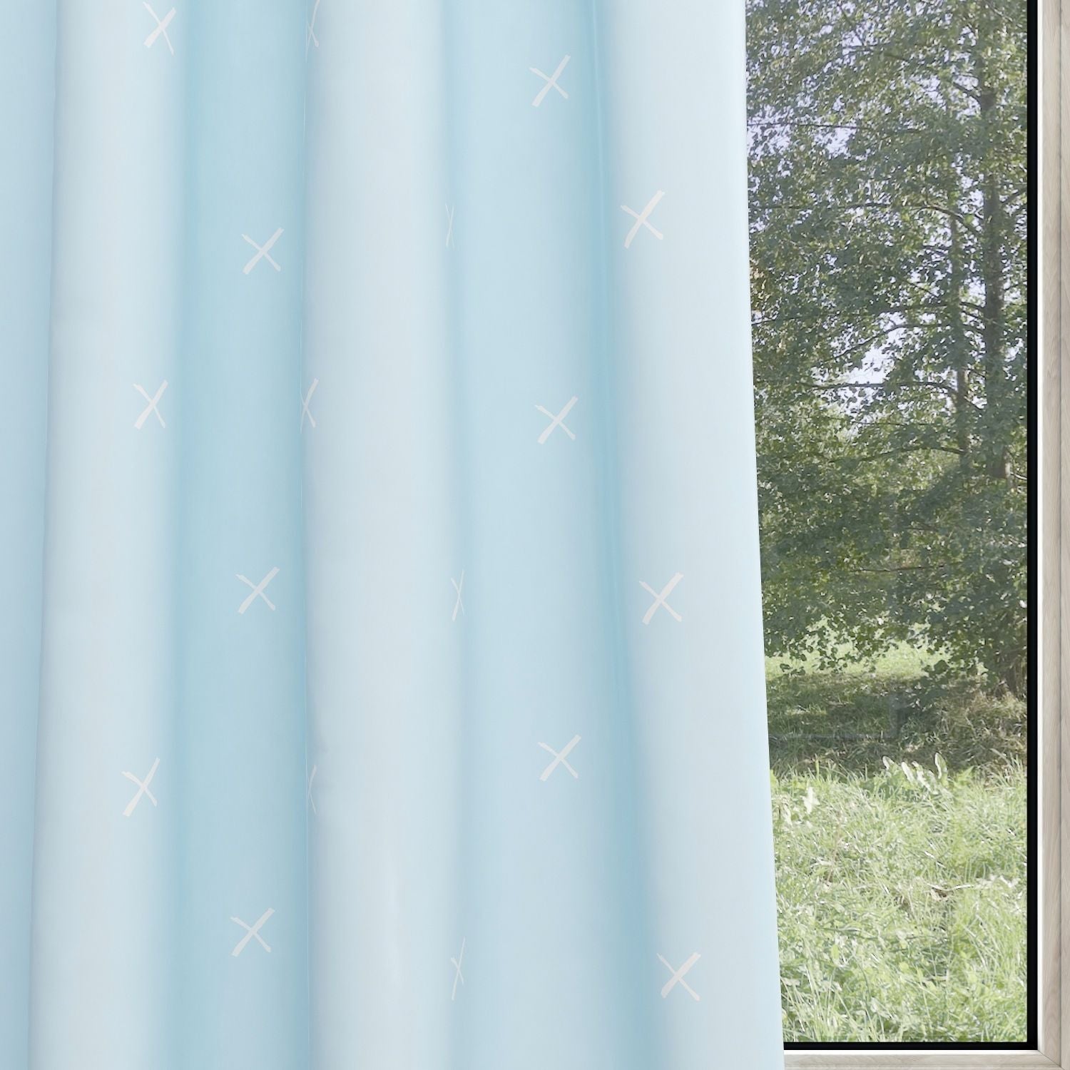 Boho Kids & Nursery Blackout Curtains - Cross the Sky