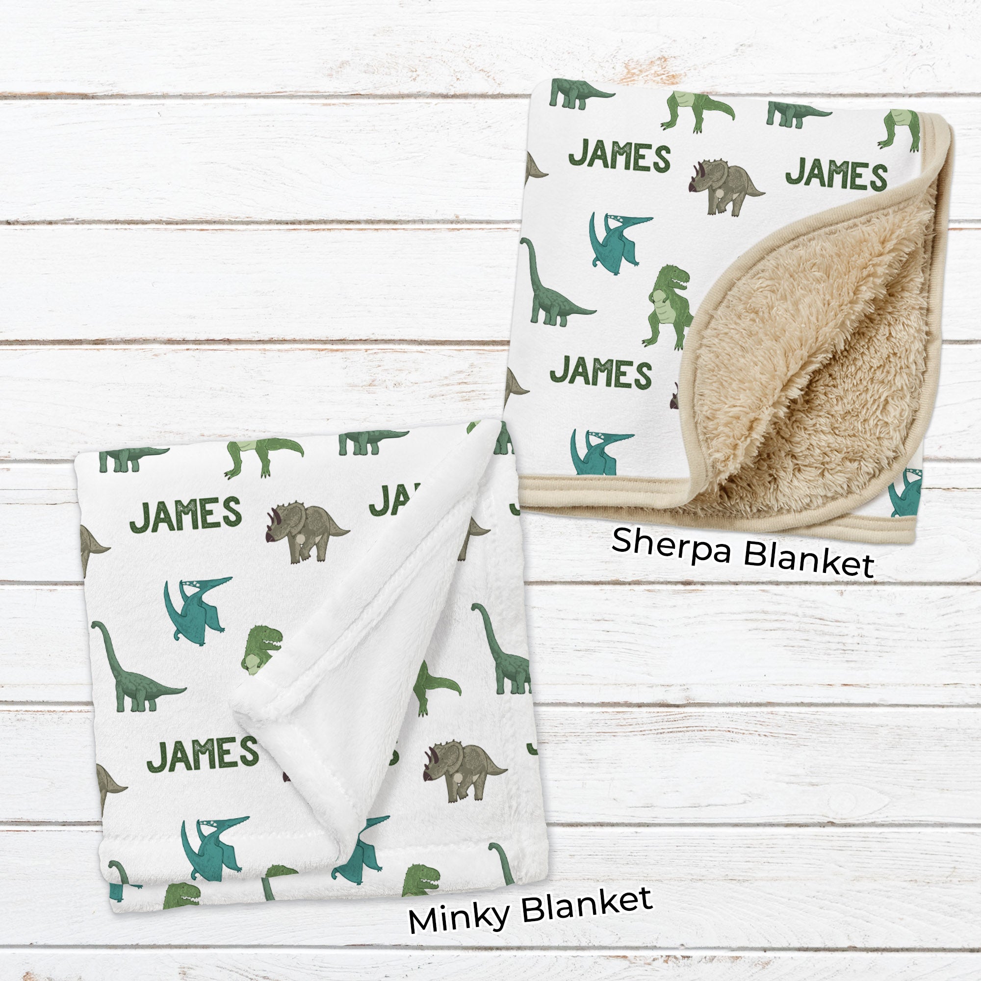 Personalized Dinosaur Blanket for Babies, Toddlers and Kids - A Roar Party