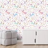 Unicorn Wallpaper for Nursery and Kids Rooms - Dancing Unicorn