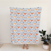 Personalized Fox Blanket for Babies, Toddlers and Kids - Gone In The Wild