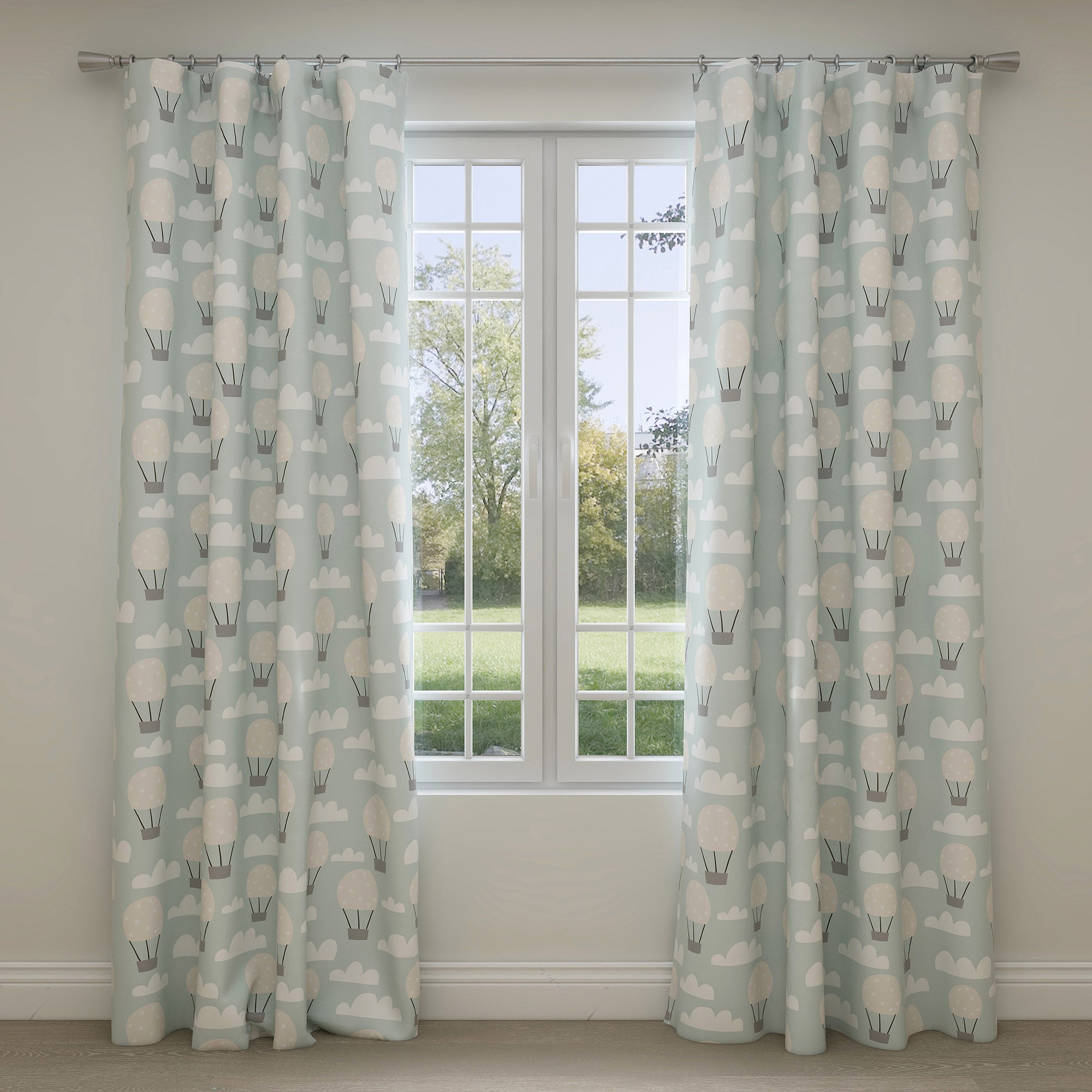 Hot Balloons Kids & Nursery Blackout Curtains - Fly High