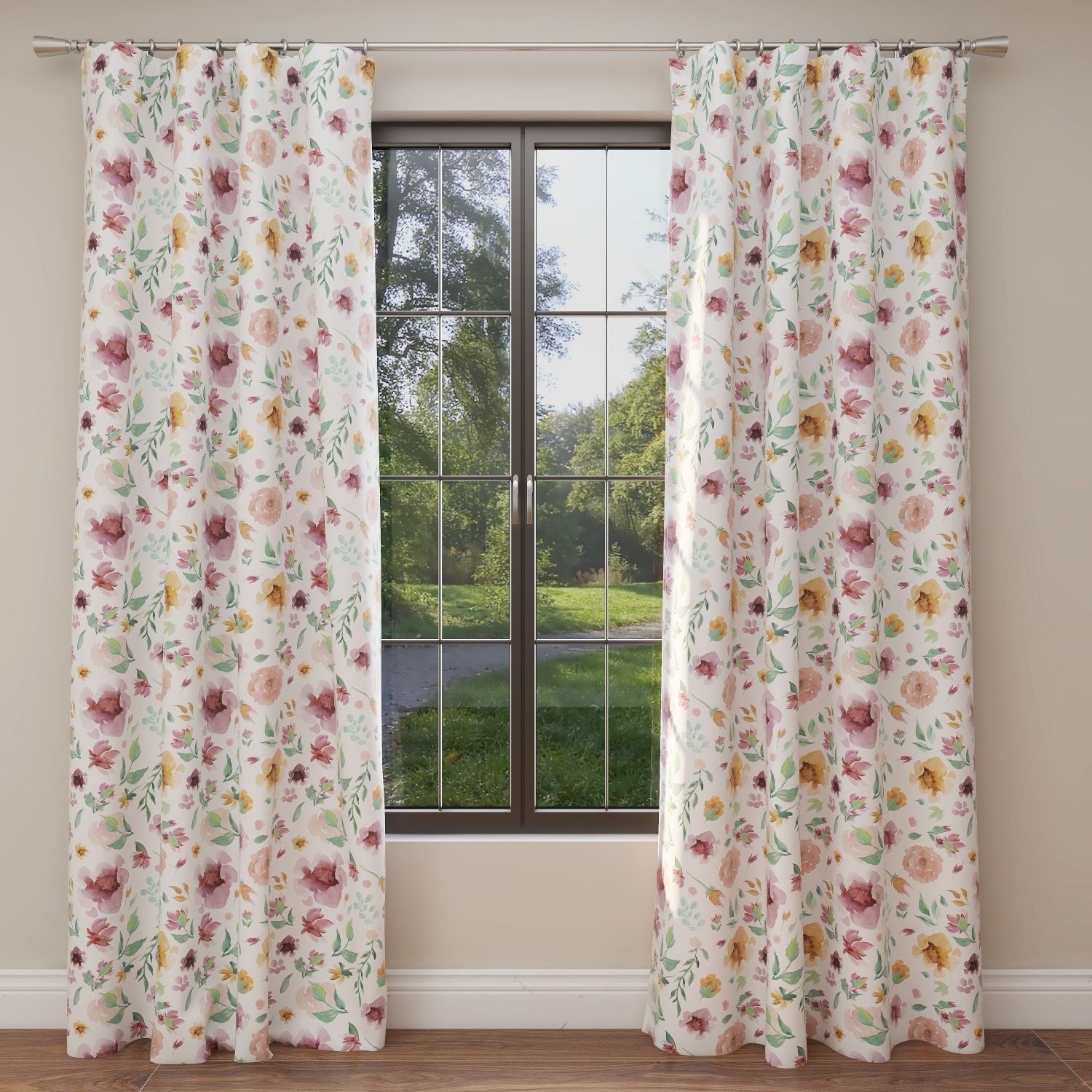 Floral Kids & Nursery Blackout Curtains - Fresh Blooms