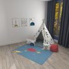 Kids Teepee, Galaxy Decor Themed Room -  Cosmic Trip Collection