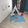 Kids Teepee, Galaxy Decor Themed Room -  Cosmic Trip Collection