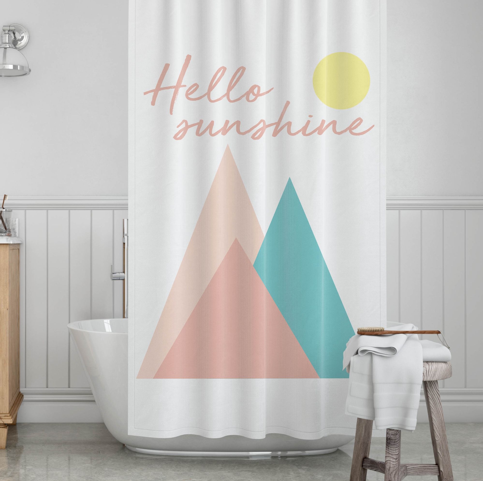 Adventure Kids' Shower Curtains - Sun Shine On Me