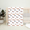 Personalized Horses Name Blanket for Babies & Kids - Giddy-Up!