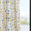 Hearts Kids & Nursery Blackout Curtains - Heart Beats