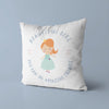 Princess Throw Pillow For Nurseries & Kid's Rooms - Full of Grace