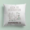 Bird Throw Pillow For Nurseries & Kid's Rooms - Grandma's Favorite