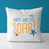 Airplane Throw Pillow For Nurseries & Kid's Rooms - Dream Chaser