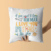 Space Throw Pillow For Nurseries & Kid's Rooms - Countless Stars