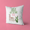 Llama Throw Pillow For Nurseries & Kid's Rooms - One Tough Llama