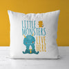 Monster Throw Pillow For Nurseries & Kid's Rooms - Scarily Cute