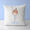 Ballerina Throw Pillow For Nurseries & Kid's Rooms - Prima Ballerina