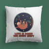 Sloth Throw Pillow For Nurseries & Kid's Rooms - I Love You a Sloth