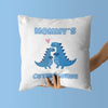 Dinosaur Throw Pillow For Nurseries & Kid's Rooms - Cutie-saurus