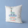 Llama Throw Pillow For Nurseries & Kid's Rooms - Save Your Drama