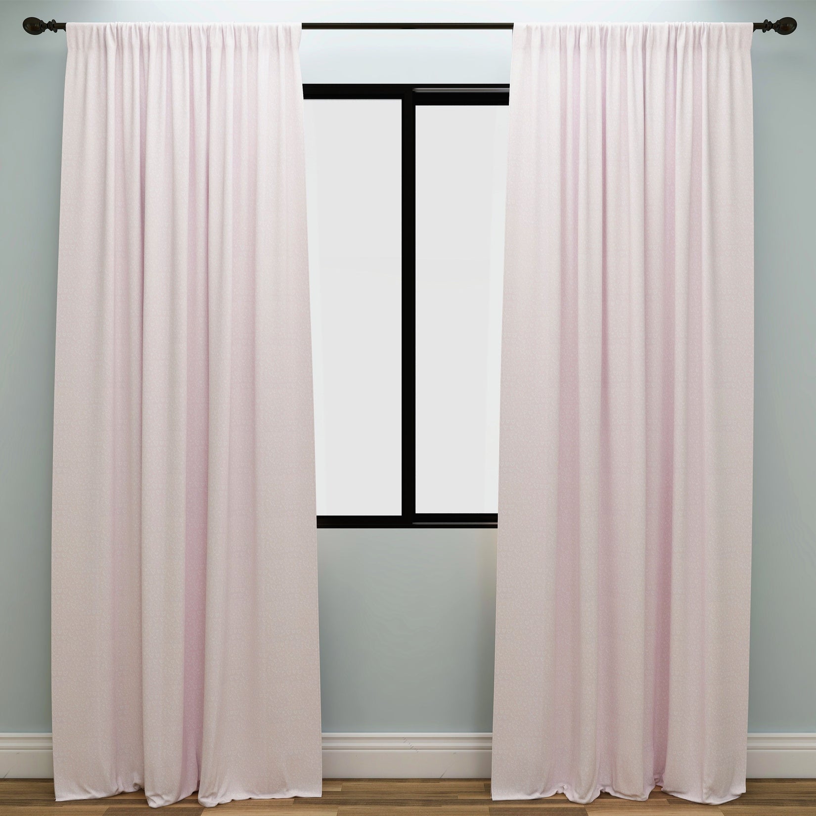 Lovely English Blush Kids Curtains